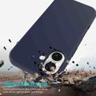 For iPhone 17 Solid Color Silicone Phone Case(Midnight Blue) - 3