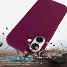 For iPhone 17 Solid Color Silicone Phone Case(Violet) - 3