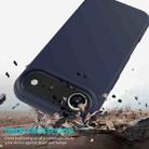 For iPhone 17 Air Solid Color Silicone Phone Case(Midnight Blue) - 3