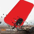 For iPhone 16 Plus Shockproof Silicone Magsafe Phone Case(Red) - 2