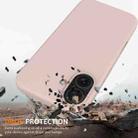 For iPhone 16 Plus Shockproof Silicone Magsafe Phone Case(Sand Pink) - 2