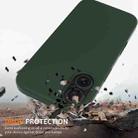 For iPhone 16 Plus Shockproof Silicone Magsafe Phone Case(Dark Green) - 2