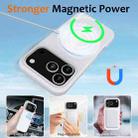 For iPhone 17 Pro Max Shockproof Silicone Magsafe Phone Case(White) - 3