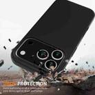 For iPhone 17 Pro Shockproof Silicone Magsafe Phone Case(Black) - 2