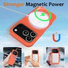 For iPhone 17 Pro Shockproof Silicone Magsafe Phone Case(Gold Orange) - 3