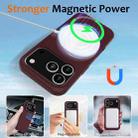 For iPhone 17 Pro Shockproof Silicone Magsafe Phone Case(Plum Color) - 3