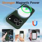For iPhone 17 Pro Shockproof Silicone Magsafe Phone Case(Dark Green) - 3
