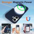 For iPhone 17 Shockproof Silicone Magsafe Phone Case(Navy Blue) - 3