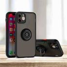 For iPhone 11 Q Shadow 1 Generation Series TPU + PC Protective Case with 360 Degrees Rotate Ring Holder(Black) - 1