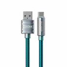 WK WDC-203a 6A USB to USB-C/Type-C Data Cable, Length: 1m(Blue) - 1