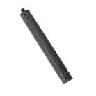 Diamond Texture  Aluminum Alloy Extension Rod Tube(Black) - 1