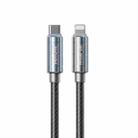WK WDC-205 PD 20W USB-C/Type-C to 8 Pin Super Fast Charge Data Cable, Length: 1m(Black) - 1
