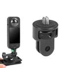 1/4 inch Screw Adjustable Metal Action Camera Adapter(Black) - 1