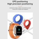 WS-E9 Ultra 2.2 inch IP67 Waterproof Loop Nylon Band Smart Watch, Support Heart Rate / NFC(Blue) - 18