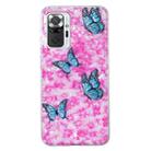For Xiaomi Redmi Note 10 Pro IMD Shell Pattern TPU Phone Case(Colorful Butterfly) - 2