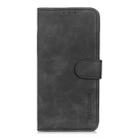 For iPhone 17 KHAZNEH Retro Texture Leather Phone Case(Black) - 3