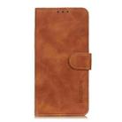 For iPhone 17 Air KHAZNEH Retro Texture Leather Phone Case(Brown) - 3