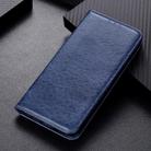 For iPhone 16 Pro Magnetic Crazy Horse Texture Horizontal Flip Leather Phone Case(Blue) - 2