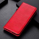 For iPhone 16 Pro Magnetic Crazy Horse Texture Horizontal Flip Leather Phone Case(Red) - 2