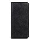 For iPhone 16 Pro Max Magnetic Crazy Horse Texture Horizontal Flip Leather Phone Case(Black) - 3