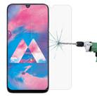 For Samsung Galaxy A40s Half-screen Transparent Tempered Glass Film - 1