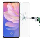 For Vivo S1 Pro Half-screen Transparent Tempered Glass Film - 1