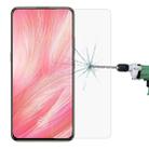 For Vivo X27 Half-screen Transparent Tempered Glass Film - 1