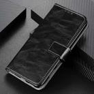 For iPhone 17 Retro Crazy Horse Texture Horizontal Flip Leather Phone Case(Black) - 2