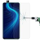 For Huawei Honor X10 Half-screen Transparent Tempered Glass Film - 1