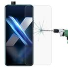 For Huawei Honor X10 Pro Half-screen Transparent Tempered Glass Film - 1