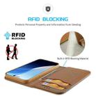 For iPhone 16 Pro Max DUX DUCIS Hivo Series Cowhide + PU + TPU Flip Phone Case(Brown) - 3