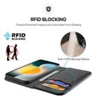 For iPhone 17 DUX DUCIS Hivo Series Cowhide + PU + TPU Flip Phone Case(Black) - 3