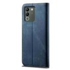 For vivo Y200 Denim Texture Flip Leather Phone Case(Blue) - 3