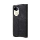 For vivo S20 5G Denim Texture Flip Leather Phone Case(Black) - 3