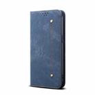 For vivo S20 5G Denim Texture Flip Leather Phone Case(Blue) - 2