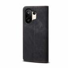 For vivo S30 Pro mini Denim Texture Flip Leather Phone Case(Black) - 3