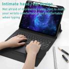 For iPad Pro 10.5 / Air 10.5 2019 Integrated Bluetooth Keyboard Leather Case with Backlight & Touchpad(Black) - 11