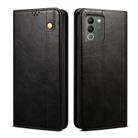 For vivo Y200 Oil Wax Crazy Horse Texture Leather Phone Case(Black) - 1