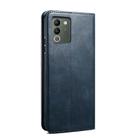 For vivo Y200 Oil Wax Crazy Horse Texture Leather Phone Case(Blue) - 3