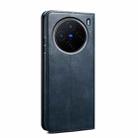 For vivo X200 Pro mini Oil Wax Crazy Horse Texture Leather Phone Case(Blue) - 3