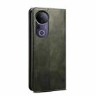 For vivo S20 Pro 5G Oil Wax Crazy Horse Texture Leather Phone Case(Green) - 3