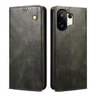 For vivo S30 Pro mini Oil Wax Crazy Horse Texture Leather Phone Case(Green) - 1
