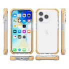 For iPhone 15 Pro Four-corner Shockproof TPU Hybrid Acrylic Phone Case(Gold) - 3