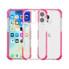 For iPhone 16 Pro Max Four-corner Shockproof TPU + Acrylic Phone Case(Pink) - 2