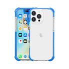 For iPhone 16 Pro Max Four-corner Shockproof TPU + Acrylic Phone Case(Blue) - 1