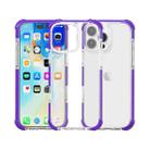 For iPhone 16 Pro Max Four-corner Shockproof TPU + Acrylic Phone Case(Purple) - 2