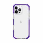 For iPhone 16 Pro Max Four-corner Shockproof TPU + Acrylic Phone Case(Purple) - 3