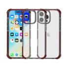 For iPhone 16 Pro Max Four-corner Shockproof TPU + Acrylic Phone Case(Brown) - 2