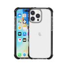 For iPhone 16 Pro Max Four-corner Shockproof TPU + Acrylic Phone Case(Black) - 1