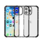 For iPhone 16 Pro Max Four-corner Shockproof TPU + Acrylic Phone Case(Black) - 2